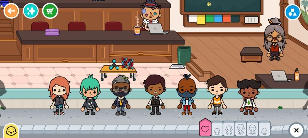 aesthetic toca boca character