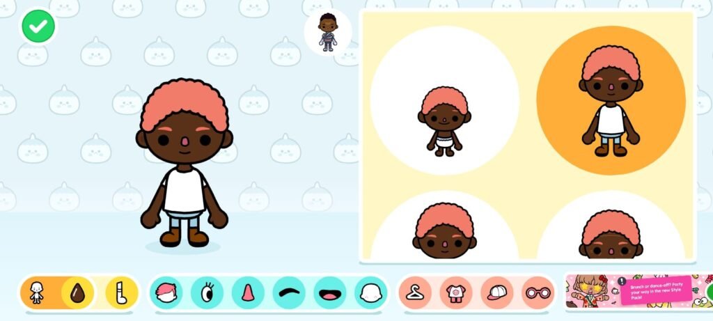 Aesthetic toca boca characters free