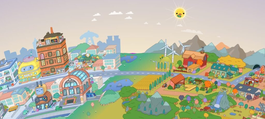 Toca Boca world mod apk latest version v1.125.1 2026