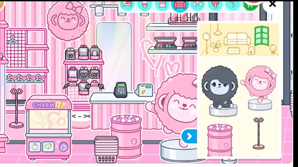 YuMI Store Furniture Pack, charm it bag maker