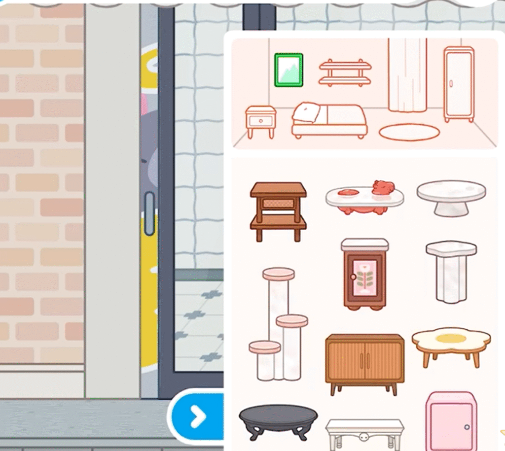 YuMI Store Furniture Pack, room furniture