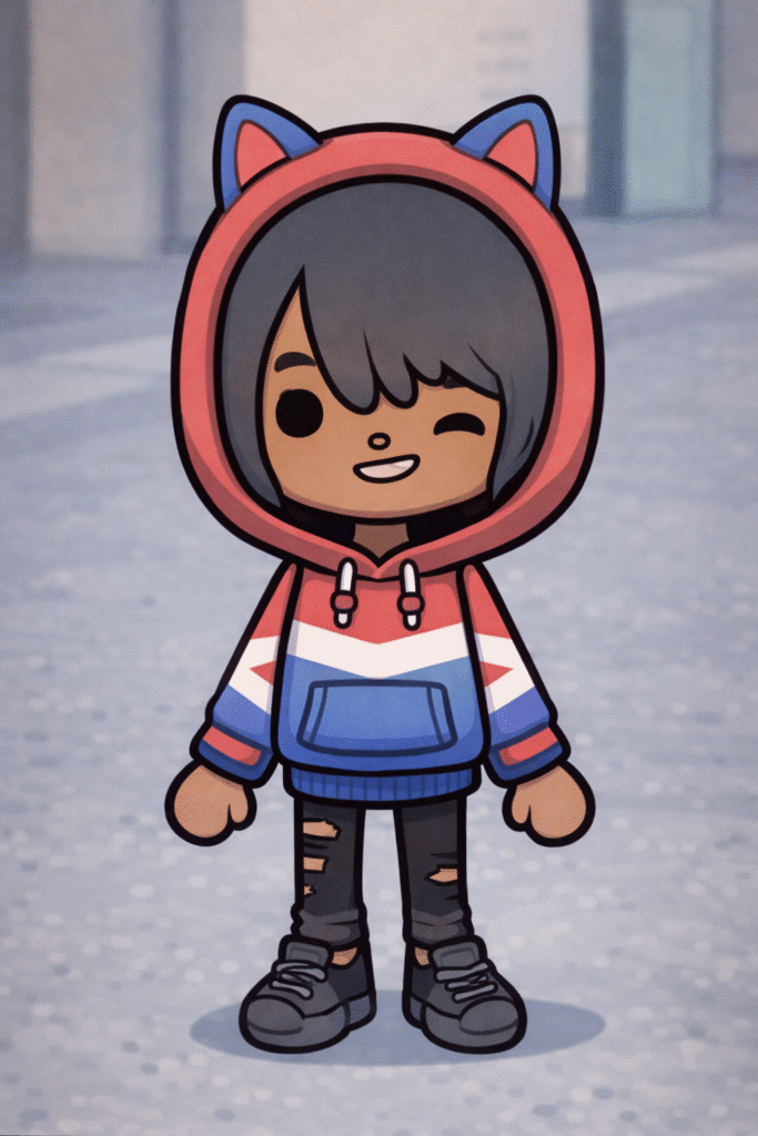 Zeke – The Sporty Hero in toca boca apk